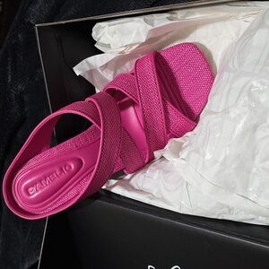 Lollipop Pink High Heel Sandals